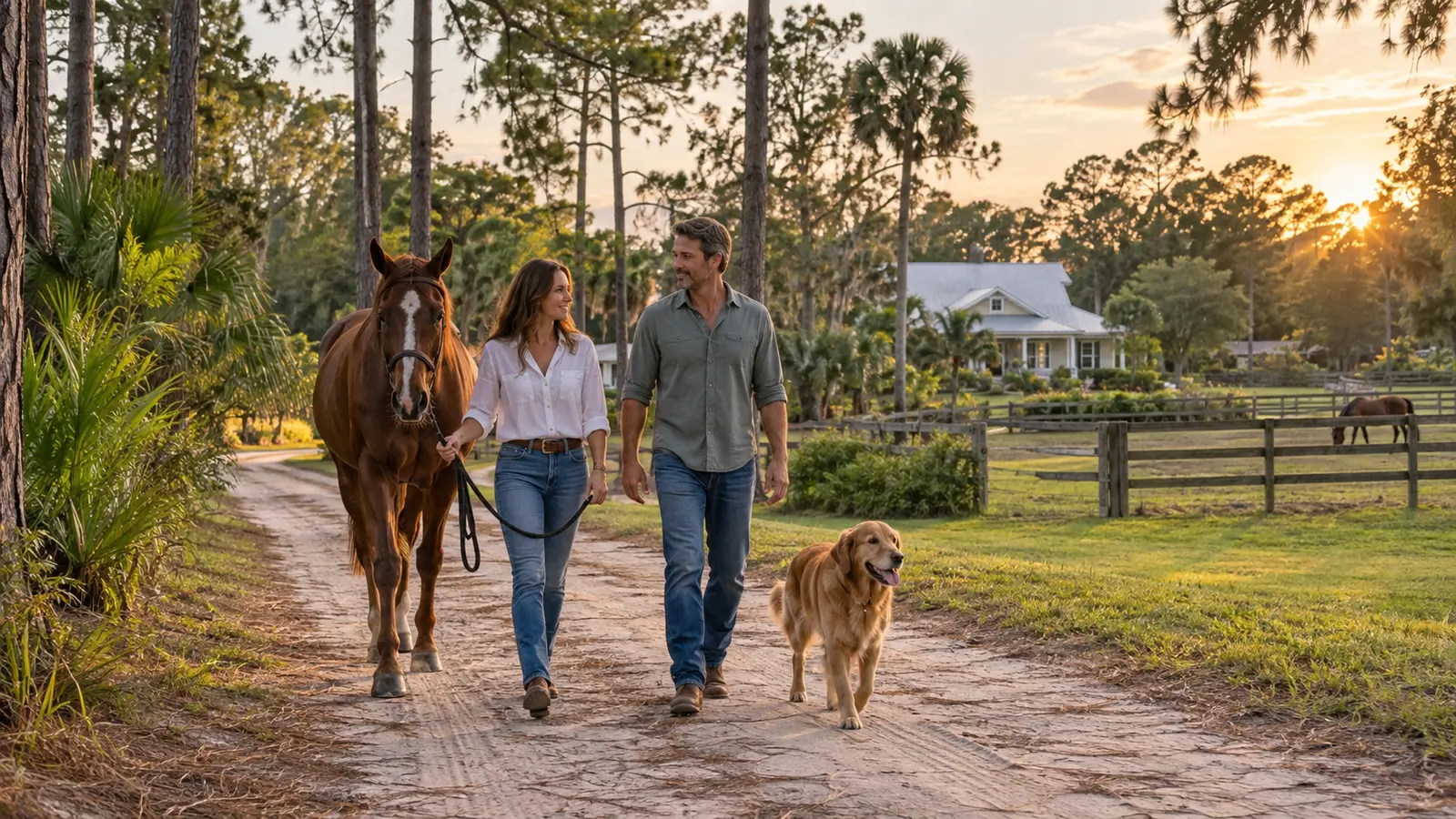 Representative community lifestyle scene for Jupiter Farms